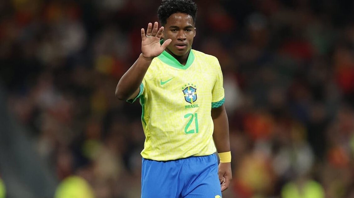 Endrick na Seleção