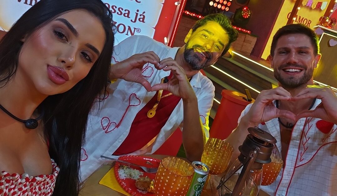 Foto da Festa, antes da formação do Paredão