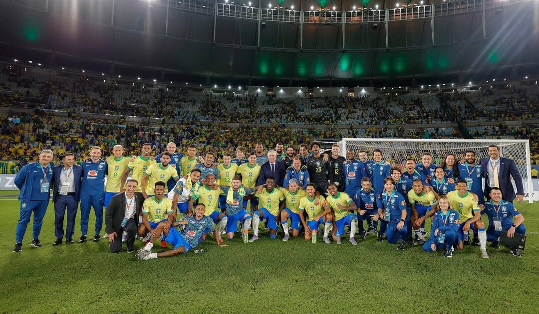 Seleção Brasileira no Maracanã
