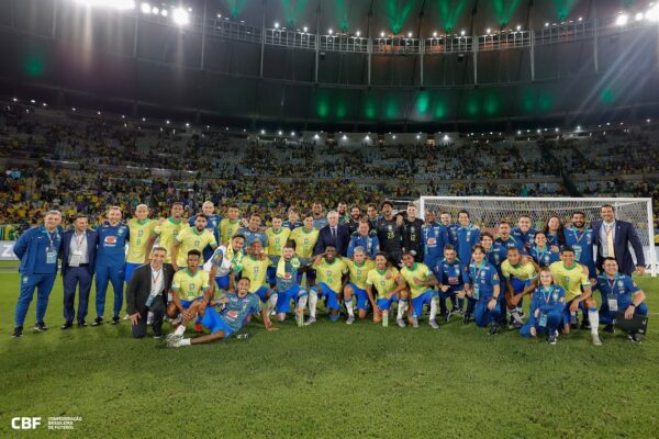 Seleção Brasileira no Maracanã