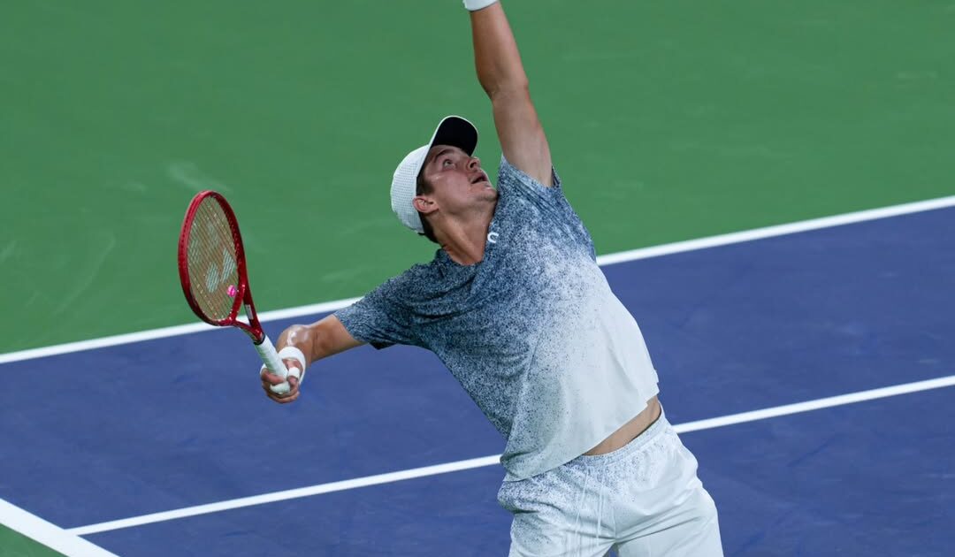 João Fonseca jogando Indian Wells