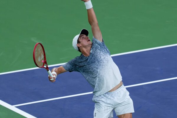 João Fonseca jogando Indian Wells