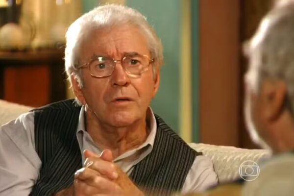 Ator Juca de Oliveira em novela Flor do Caribe