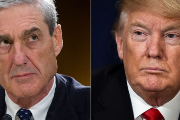 Foto de Nick Sortor, montagem do trump falando Mal